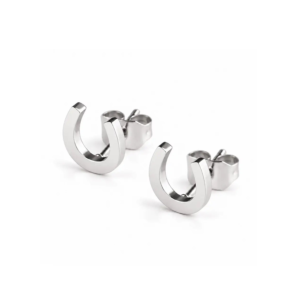Classic Horseshoe Stud Earrings