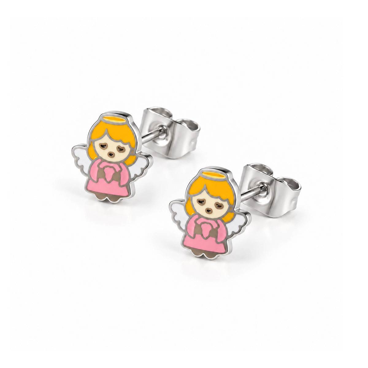 Guardian Angel Stud Earrings
