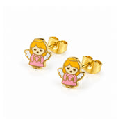 Guardian Angel Stud Earrings