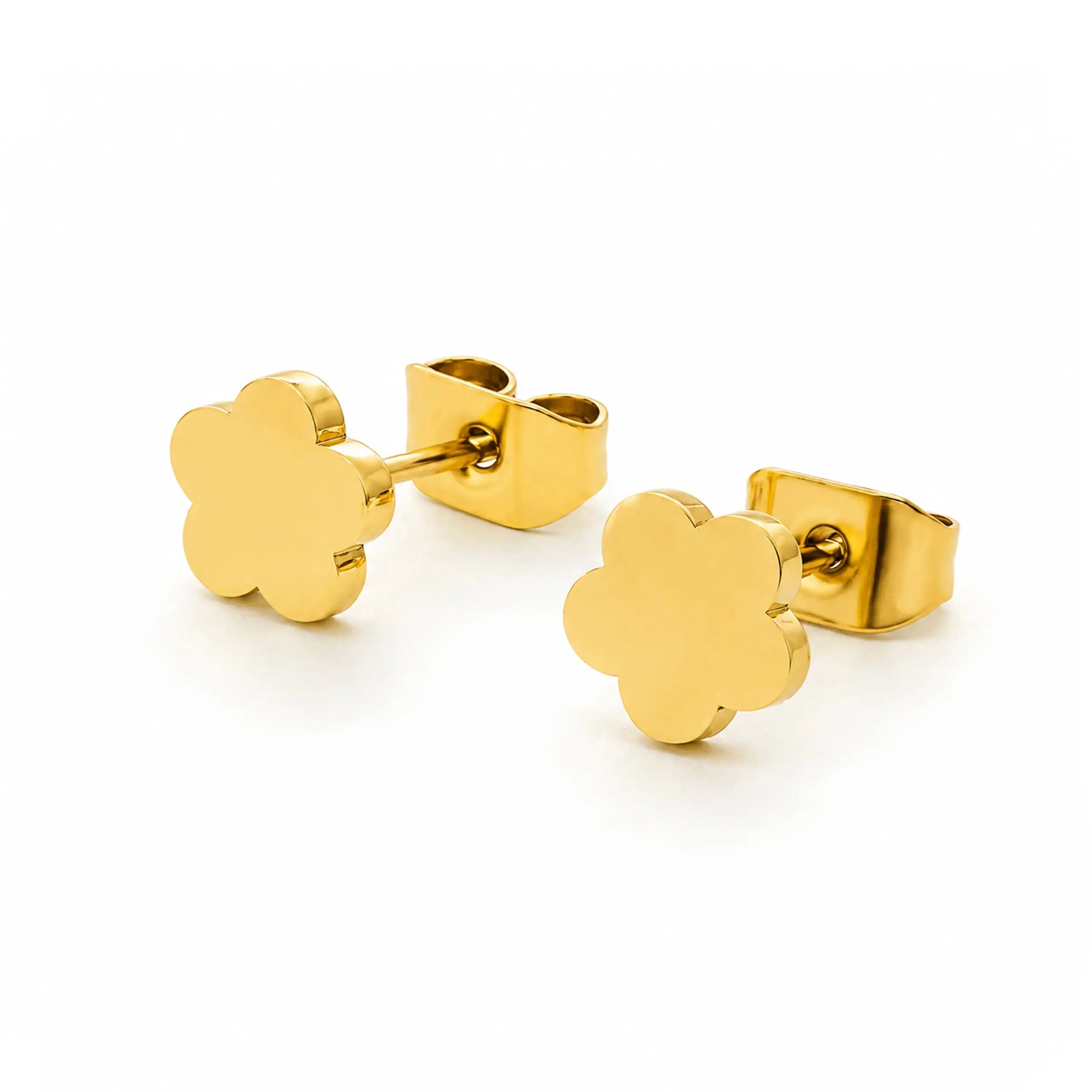 Blooming Flower Stud Earrings