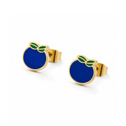 Blueberry Bliss Stud Earrings