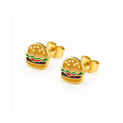 Cheeseburger Cutie Stud Earrings