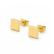 Classic Square Stud Earrings