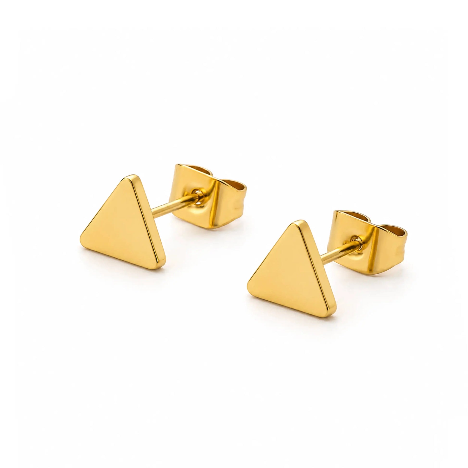 Classic Triangle Stud Earrings