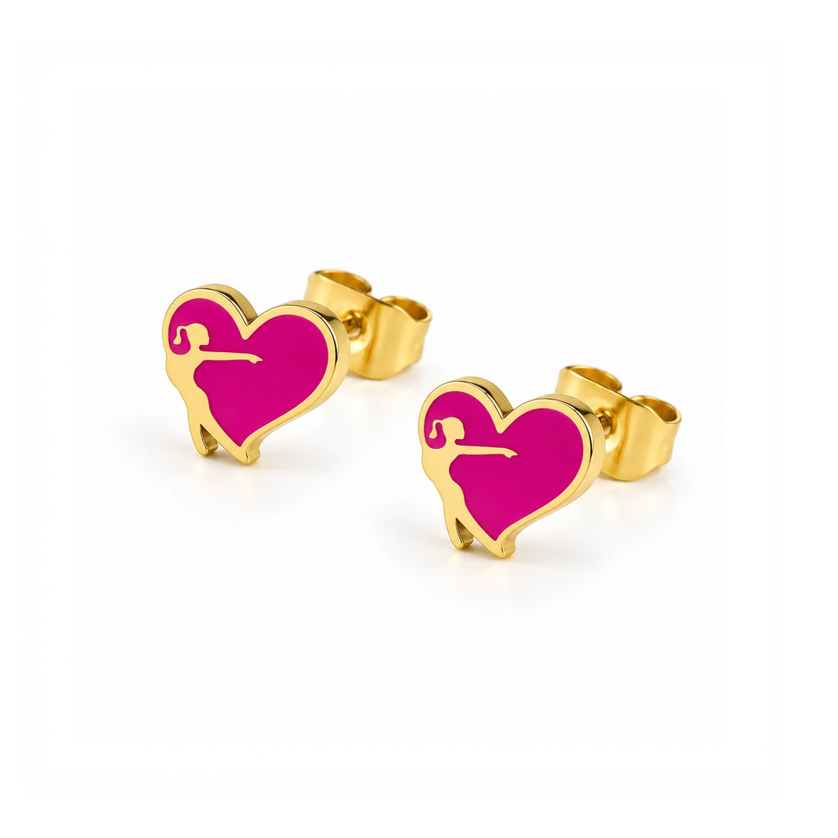 Heart of a Dancer Stud Earrings