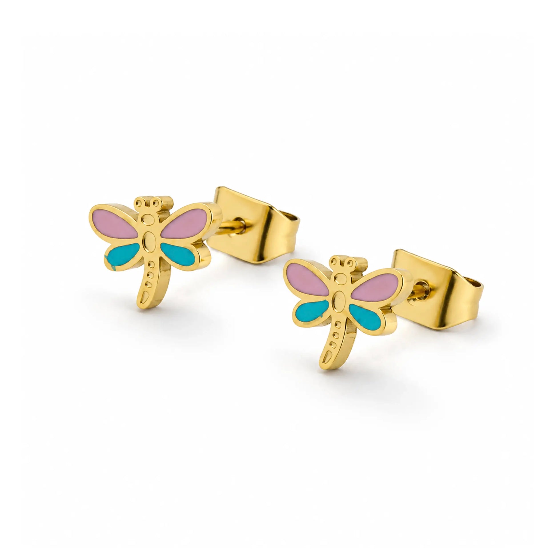 Dreamy Dragonfly Stud Earrings