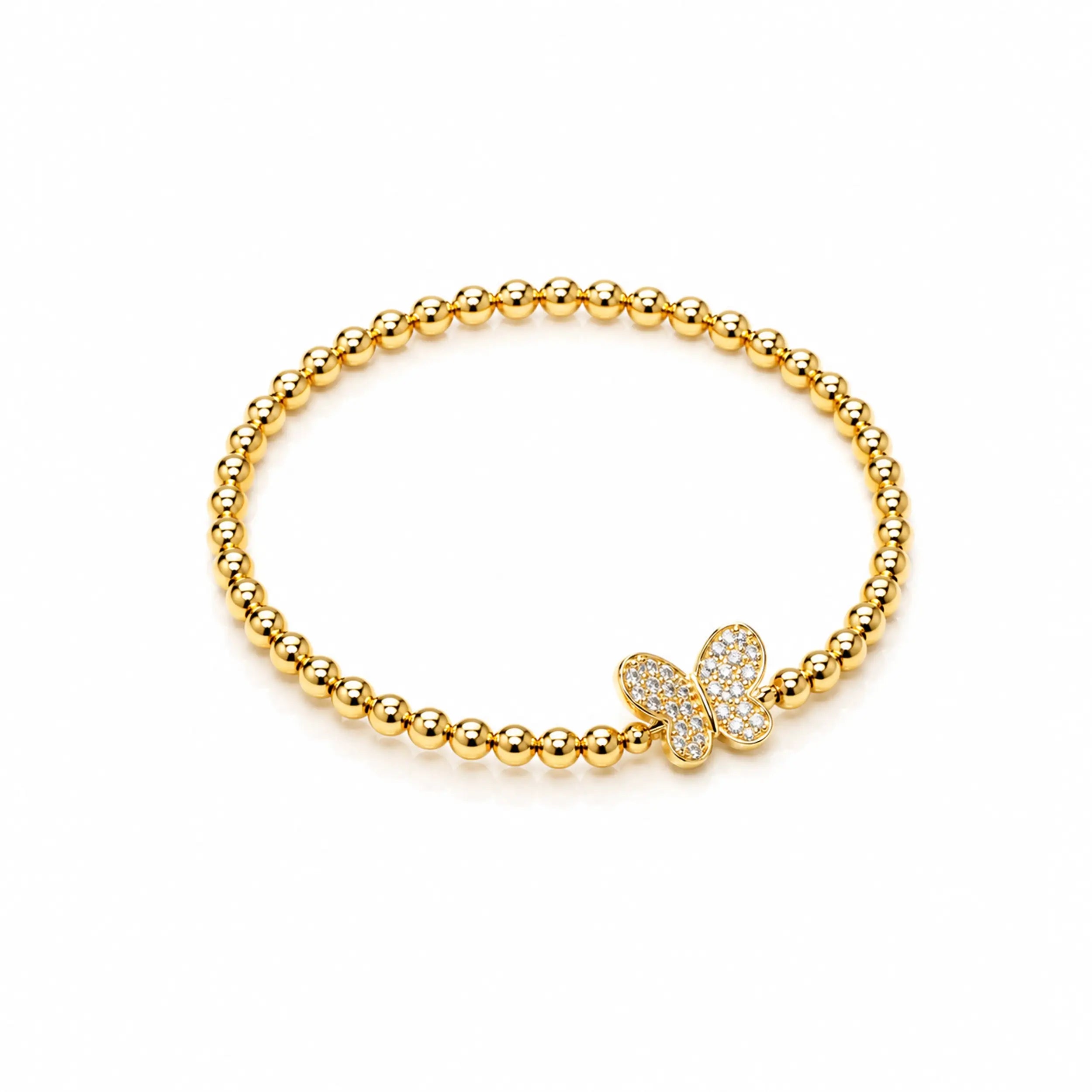 Butterfly Pendant Bracelet