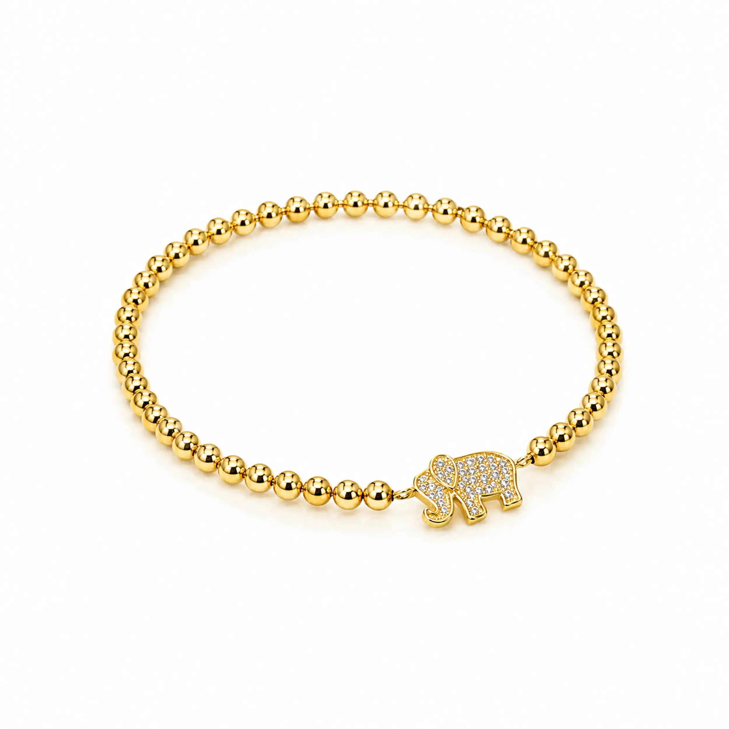 Elephant Pendant Bracelet