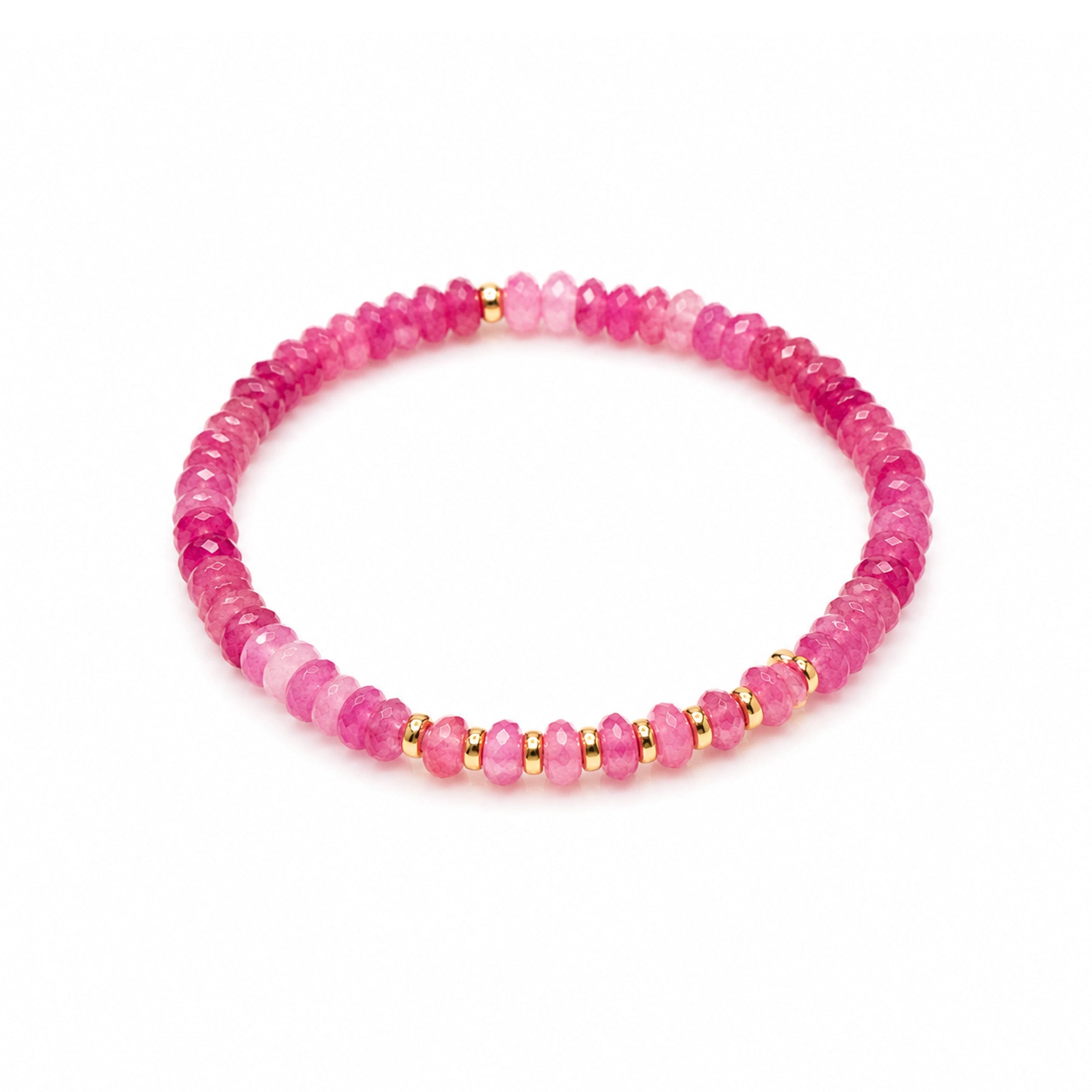 Pink Bead Bracelet