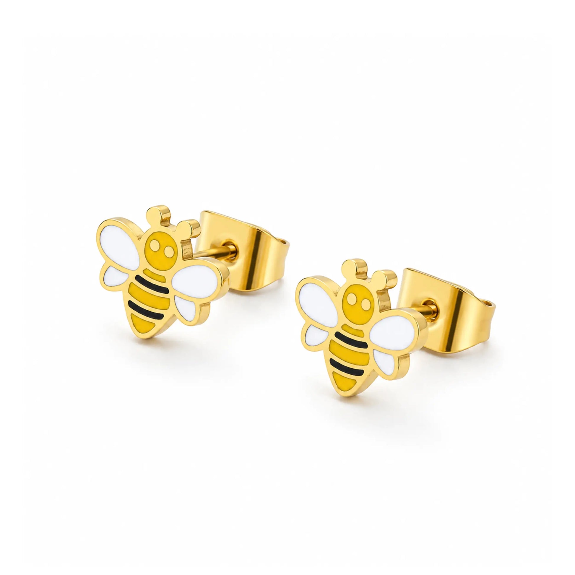 Honey Bee Stud Earrings