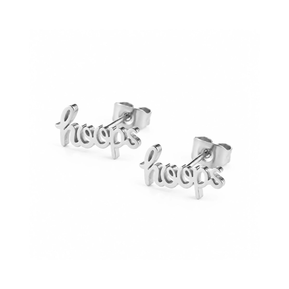 Just Hoops Stud Earrings