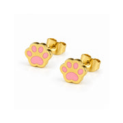 Puppy Paws Stud Earrings