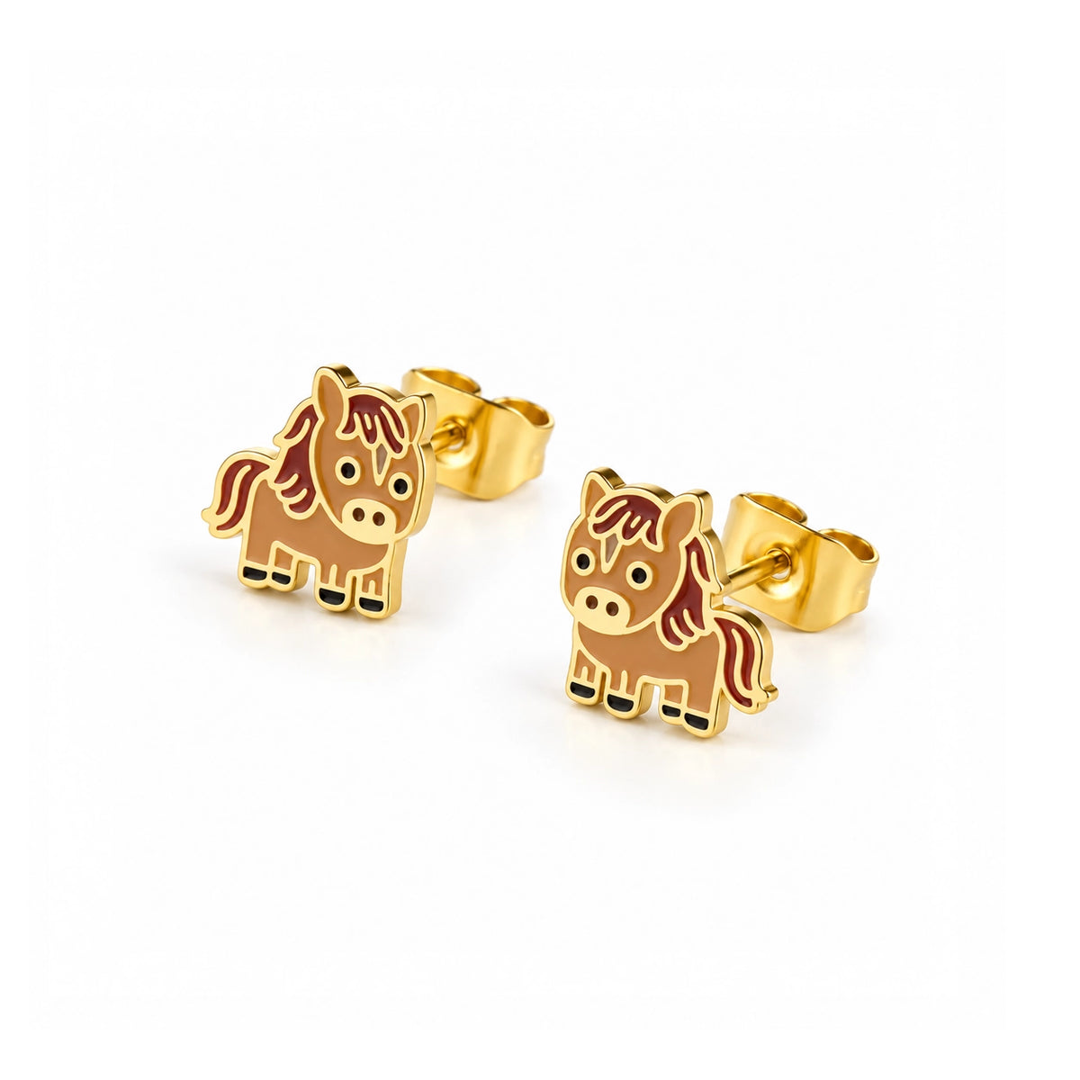 Little Pony Stud Earrings