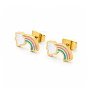 Rainbow Wishes Stud Earrings