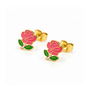 Darling Rose Stud Earrings