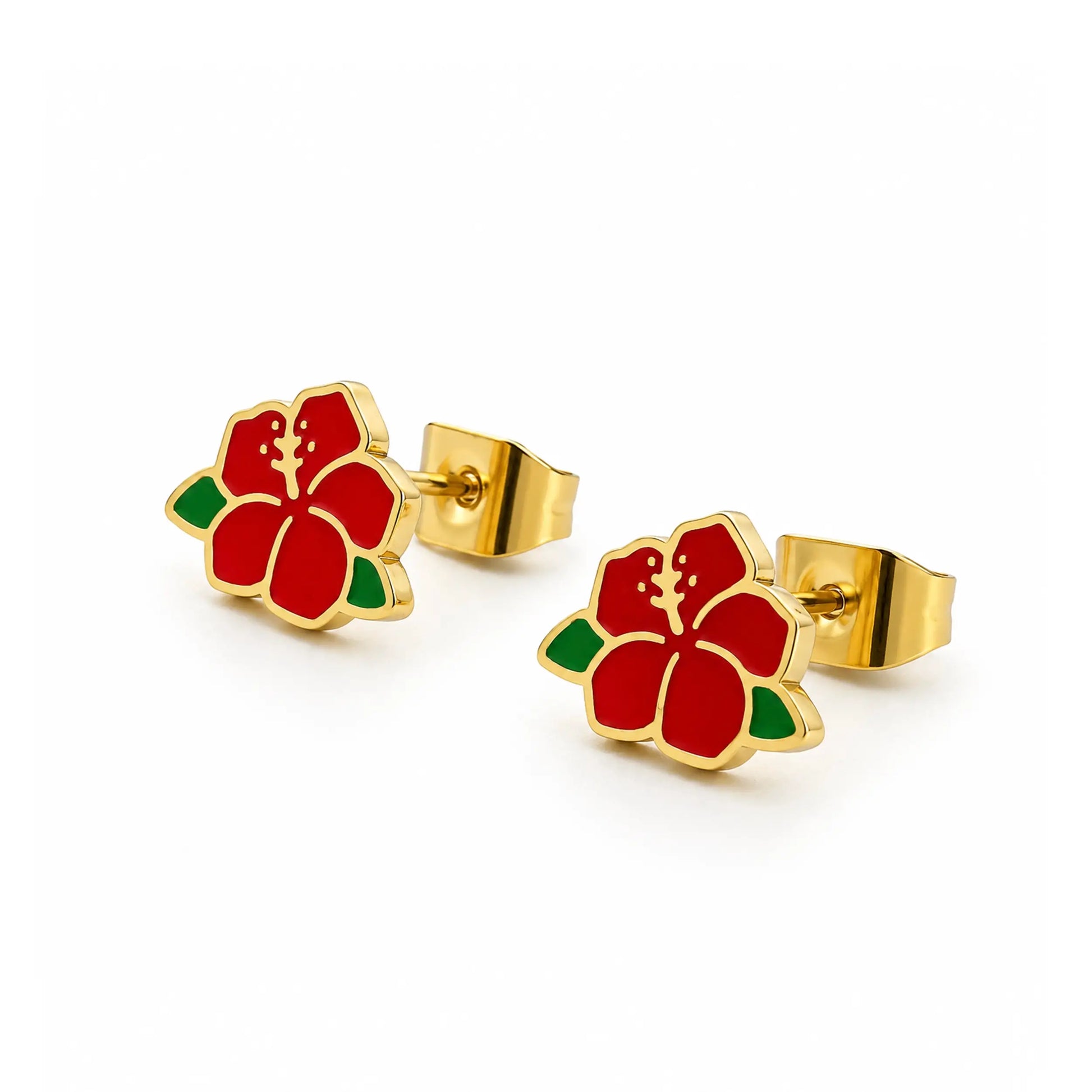Tropical Bloom Stud Earrings