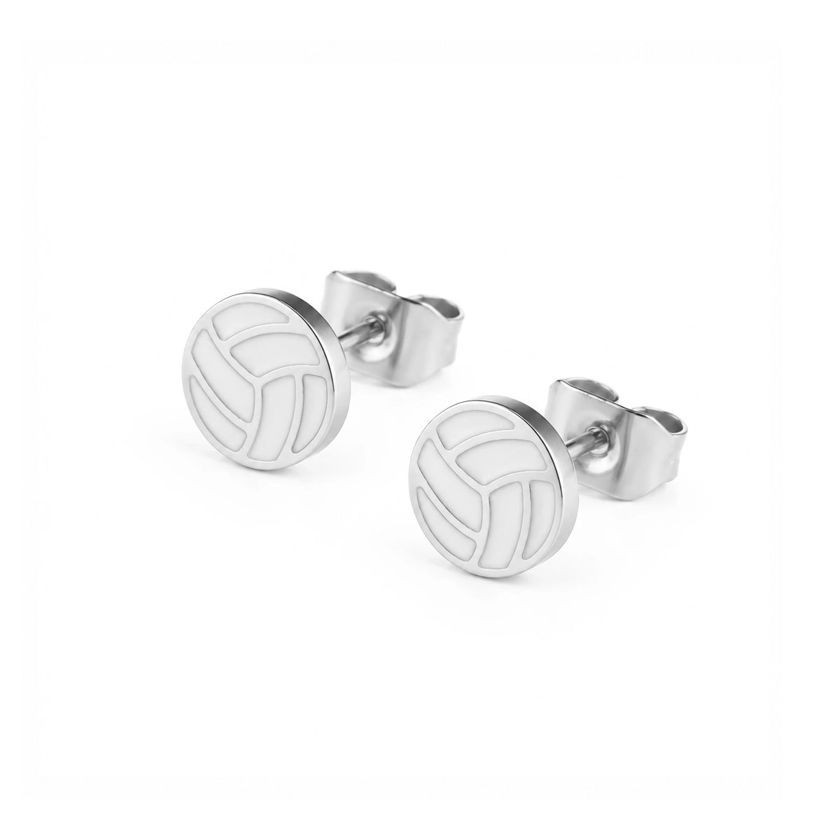Volleyball Star Stud Earrings