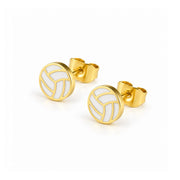 Volleyball Star Stud Earrings