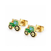 Little Tractor Stud Earrings