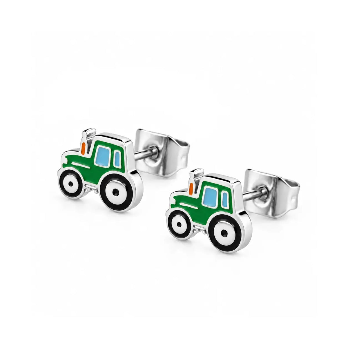Little Tractor Stud Earrings